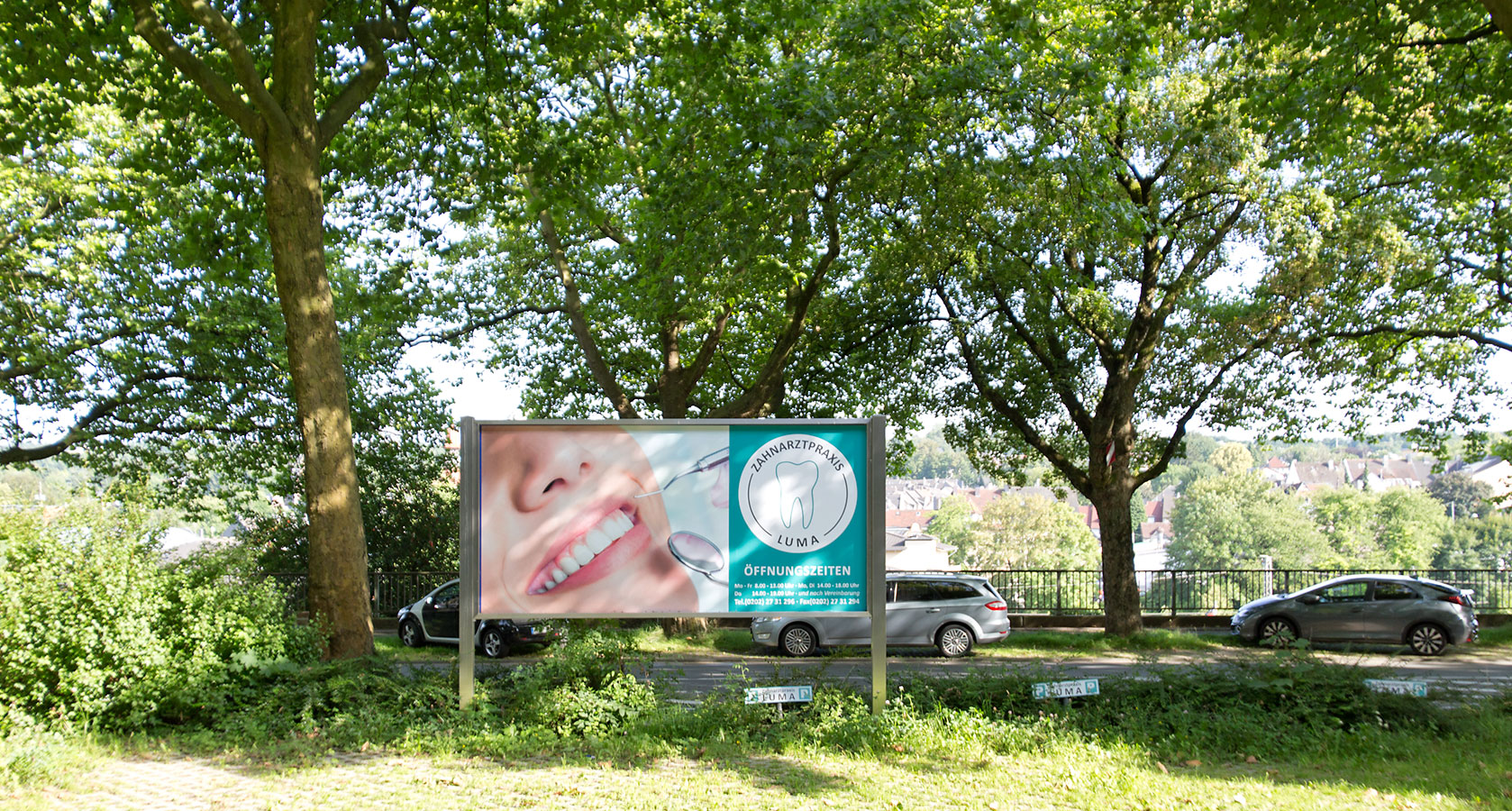 Moderne Zahnarztpraxis Luma in Wuppertal-Vohwinkel.